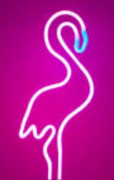led flamingo